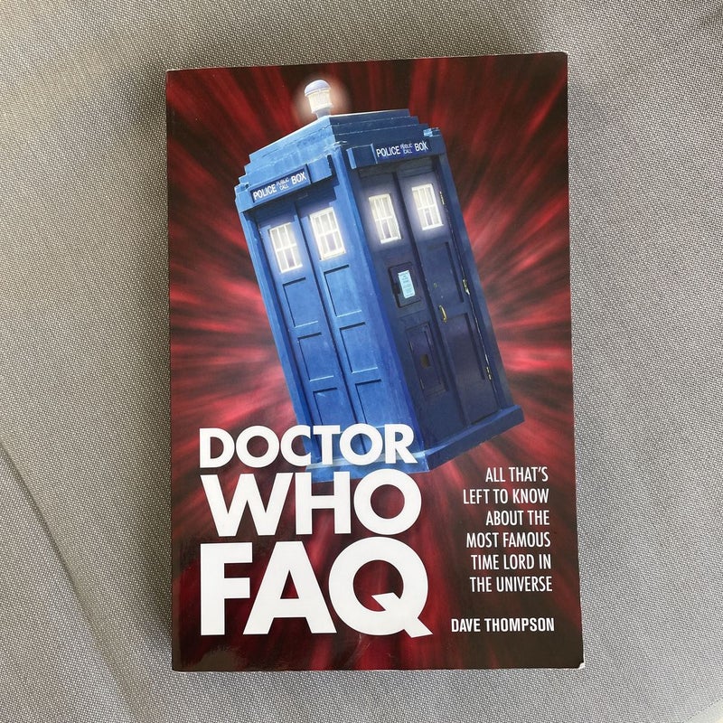 Doctor Who FAQ