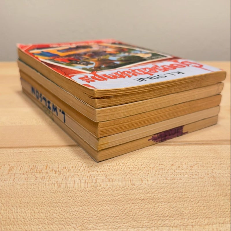 Goosebumps 5 Book Lot 