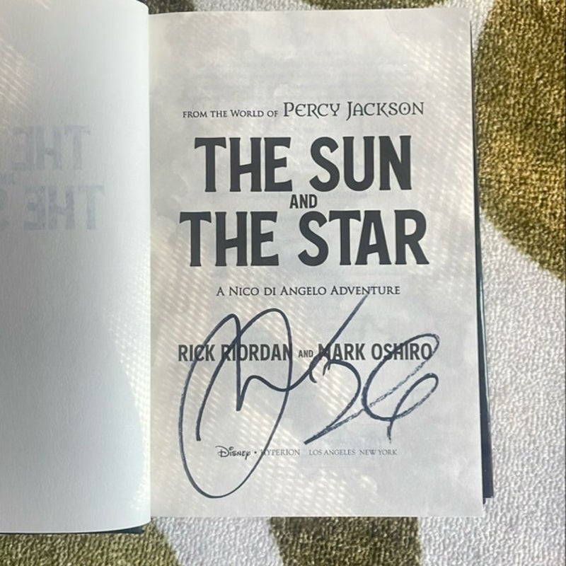 From the World of Percy Jackson: the Sun and the Star