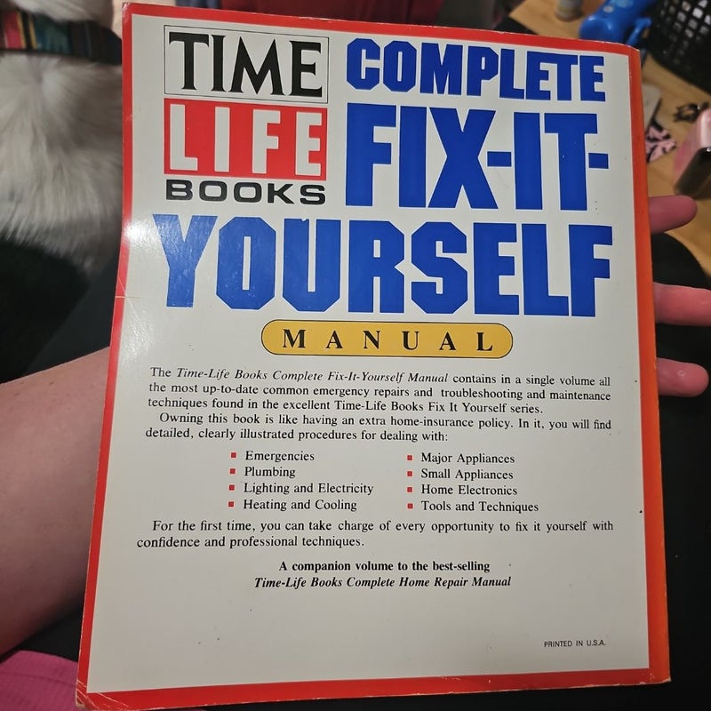 Complete Fix-It-Yourself Manual
