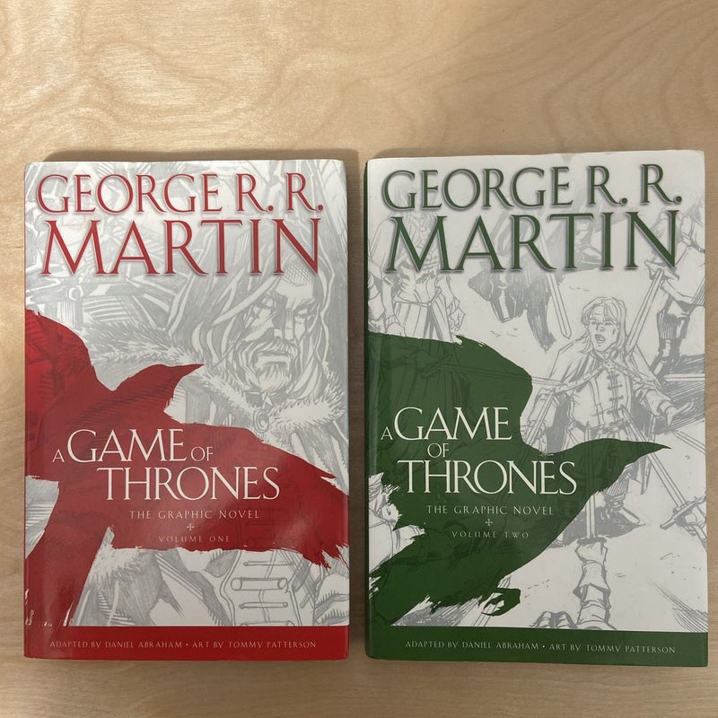 A Game of Thrones The Graphic Novel Volumes #1 and #2