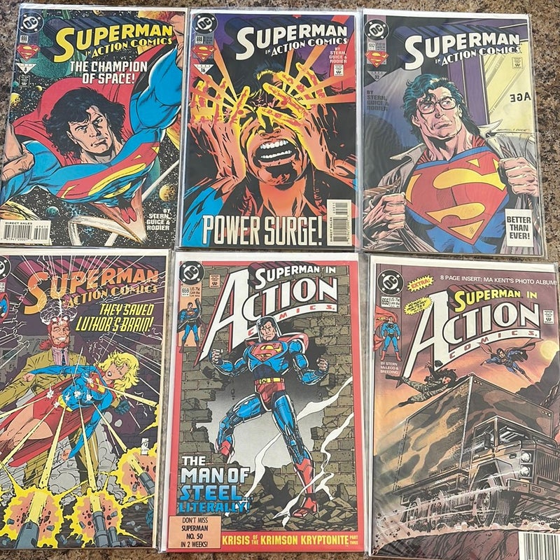 (18) Superman Comic Bundle