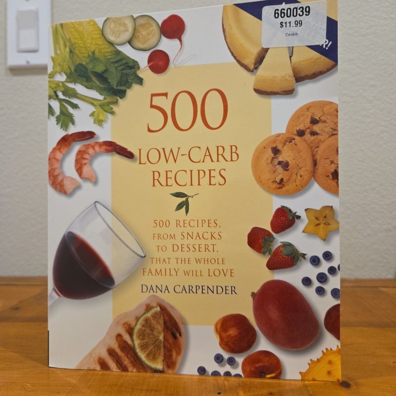 500 Low-Carb Recipes