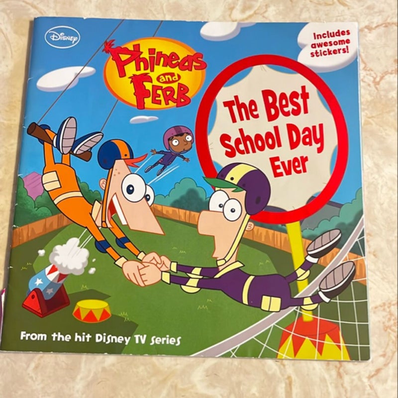 Phineas and Ferb bundle of 3 books