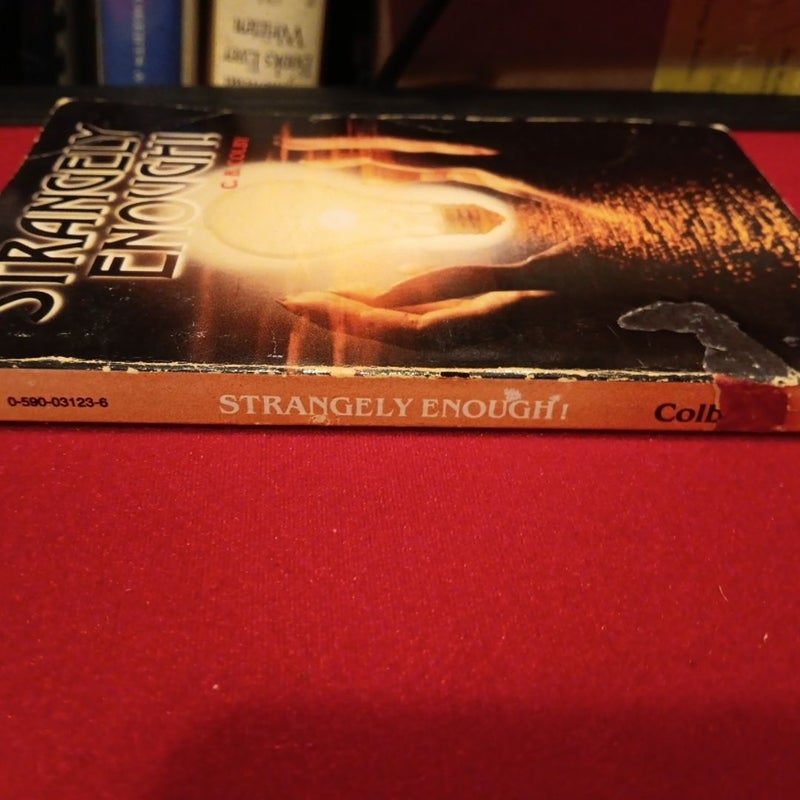 Strangley Enough! Vintage paperback 