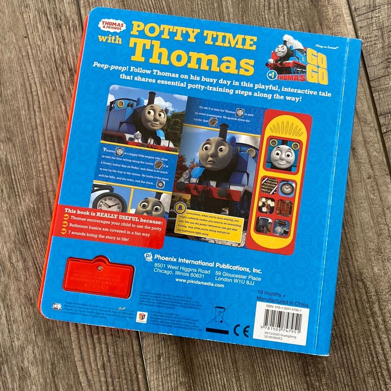 Thomas and Friends: Potty Time with Thomas Potty Training Sound Book