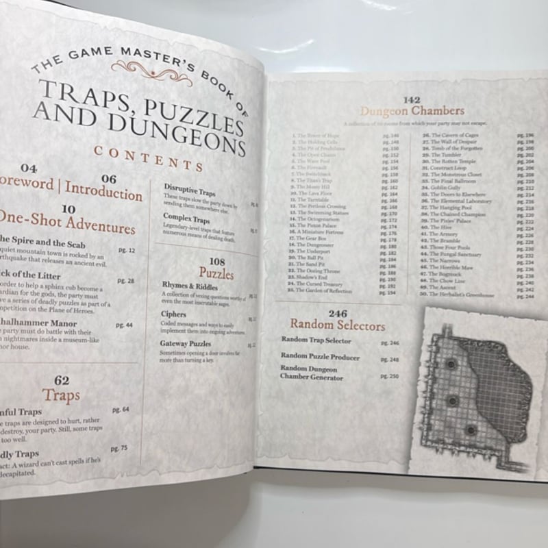 The Game Master's Book of Traps, Puzzles and Dungeons
