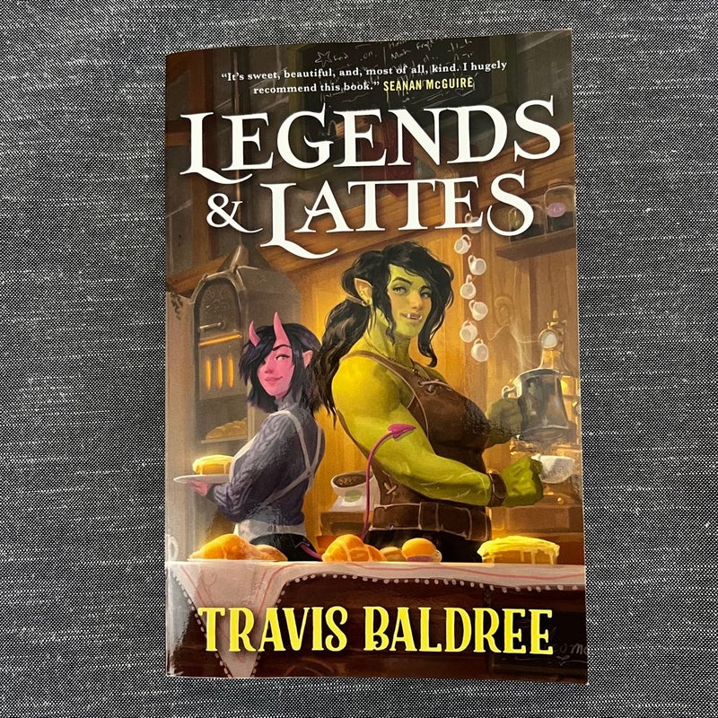 Legends & Lattes by Travis Baldree, Paperback