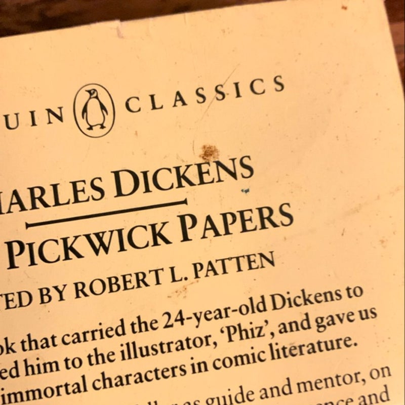 THE PICKWICK PAPERS- Penguin Classic Paperback