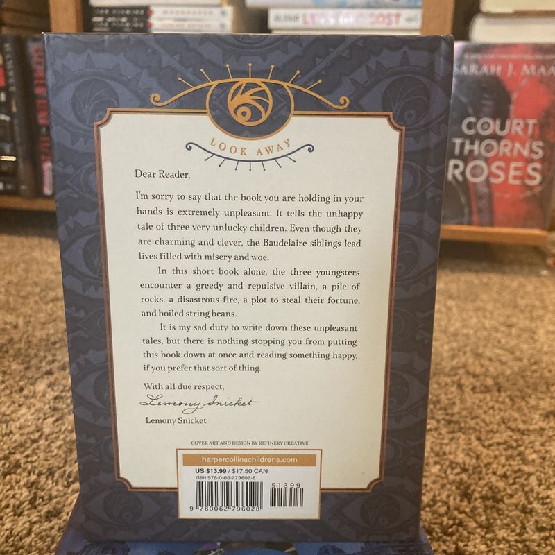 A Series of Unfortunate Events #1: the Bad Beginning Netflix Tie-In