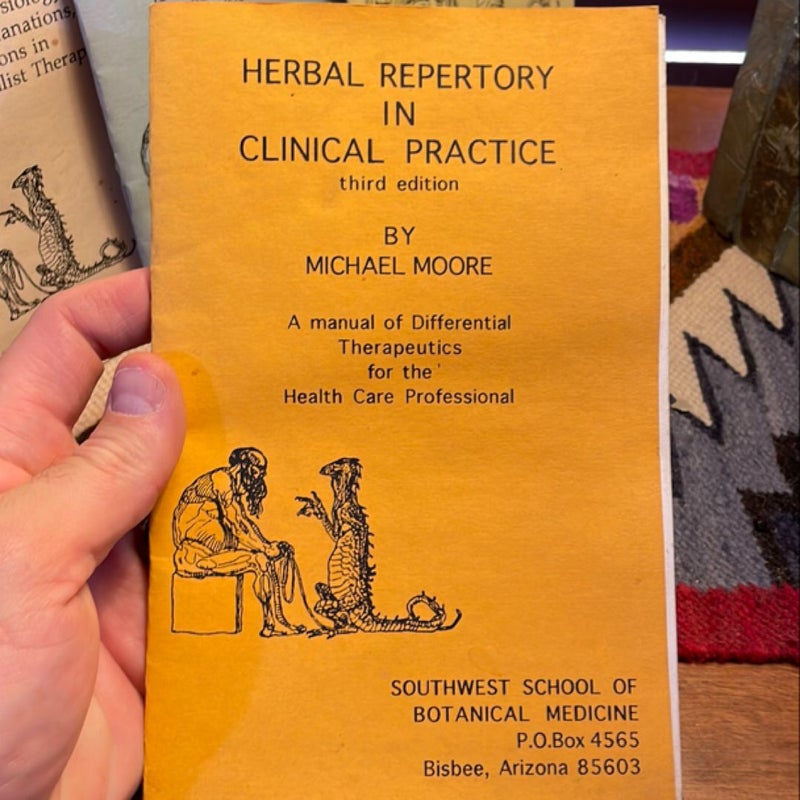 Herbal Materia Medica; Herbal Tinctures in Clinical Practice; Herbal Repertory in Clinical Practice (3rd ed.); An Herbal/Medical Dictionary 