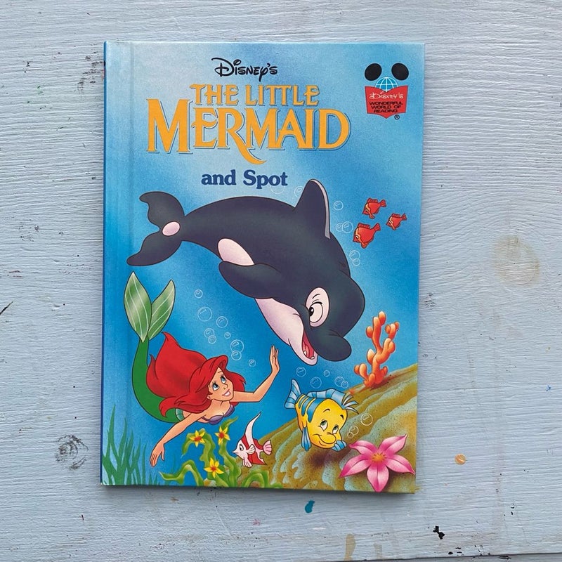 90s Vintage Disney The Little Mermaid and Spot Picture Book