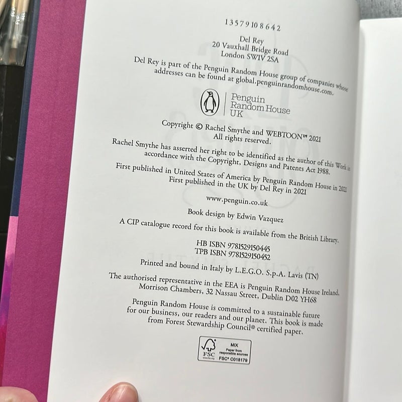 Lore Olympus Volume One Special Edition Signed