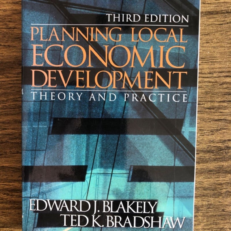 Planning Local Economic Development