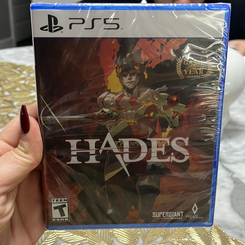 PS5 Hades by Supergiant games, Hardcover