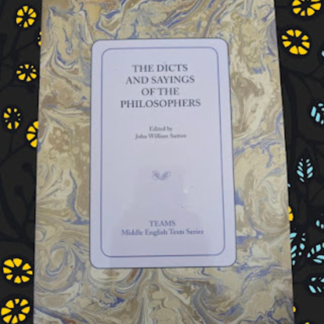 The Dicts and Sayings of the Philosophers