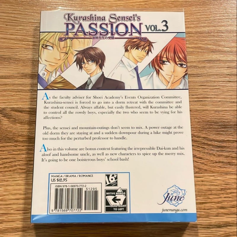 Kurashina Sensei's Passion, Vol 3