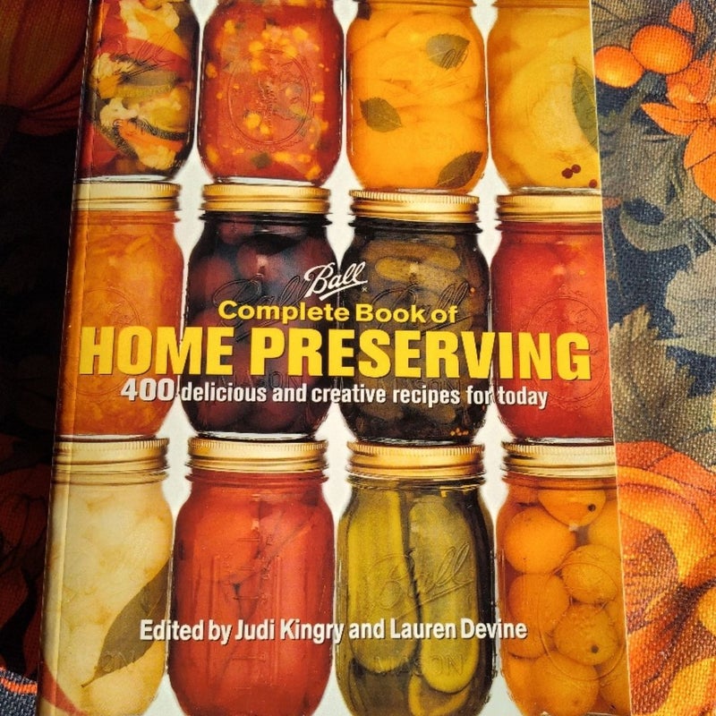 Ball Complete Book of Home Preserving