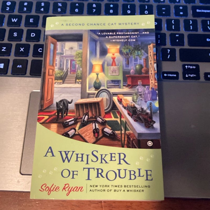 A Whisker of Trouble Signed Copy