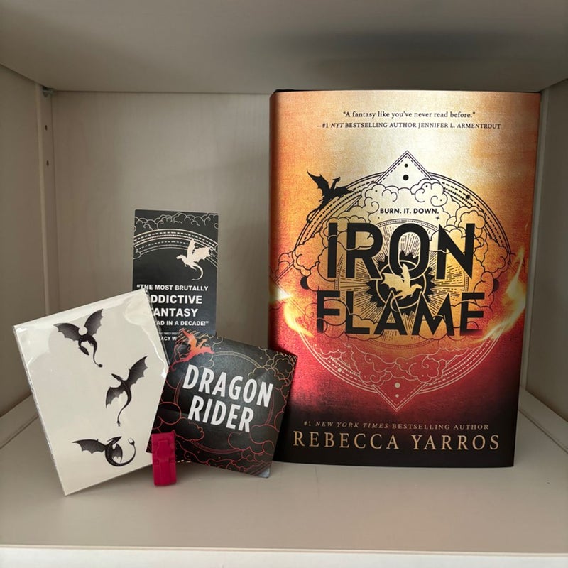 Iron Flame Signed