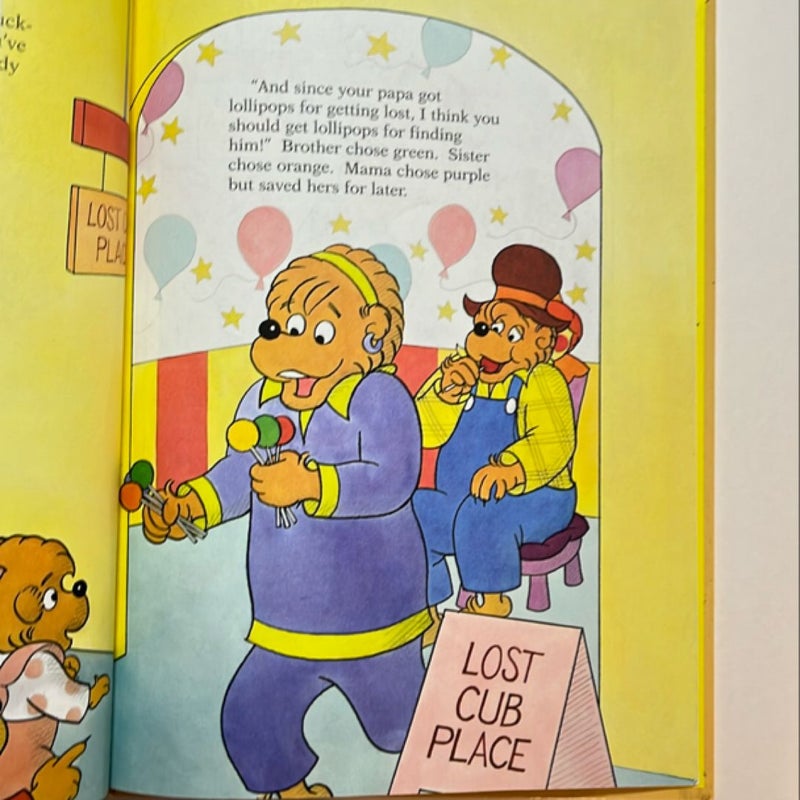 The Berenstain Bears Hold Hands at the Big Mall