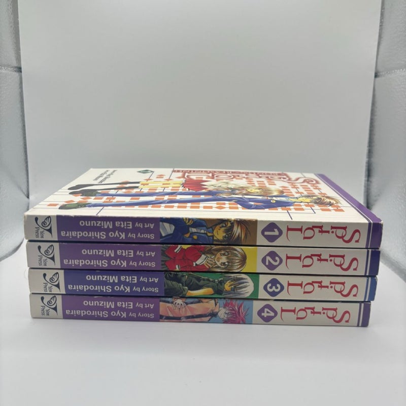 Spiral The Bonds of Reasoning Manga Volumes 1-4