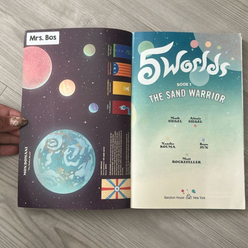 5 Worlds Book 1: the Sand Warrior