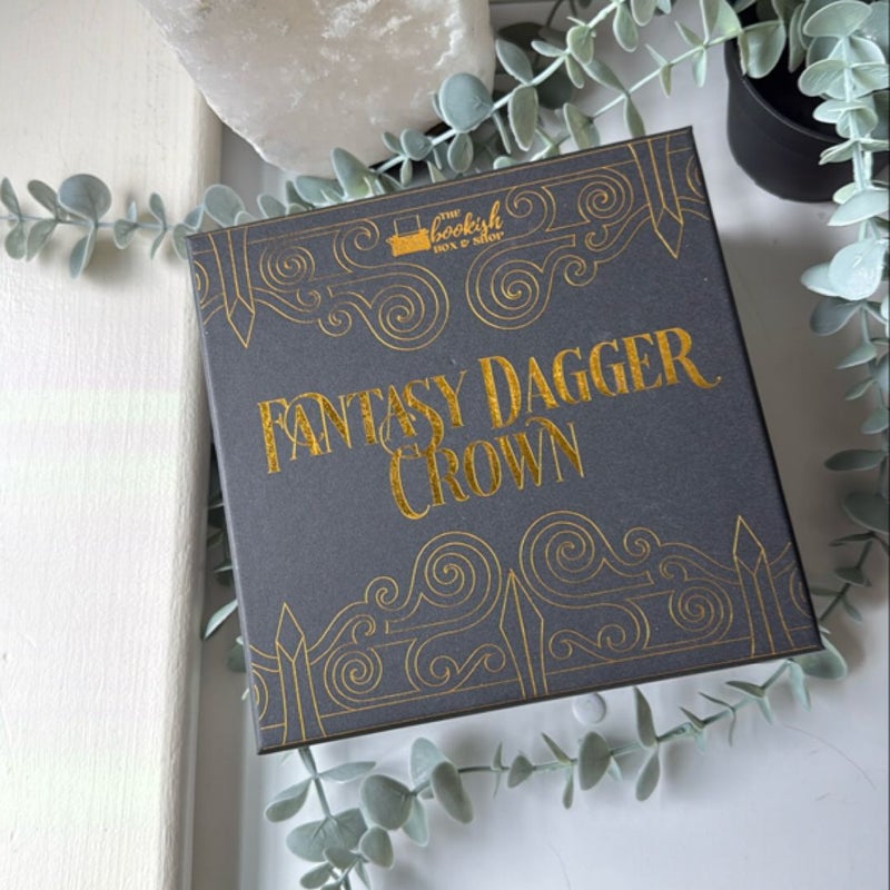Fantasy Dagger Crown *NEW Bookish Box Exclusive*