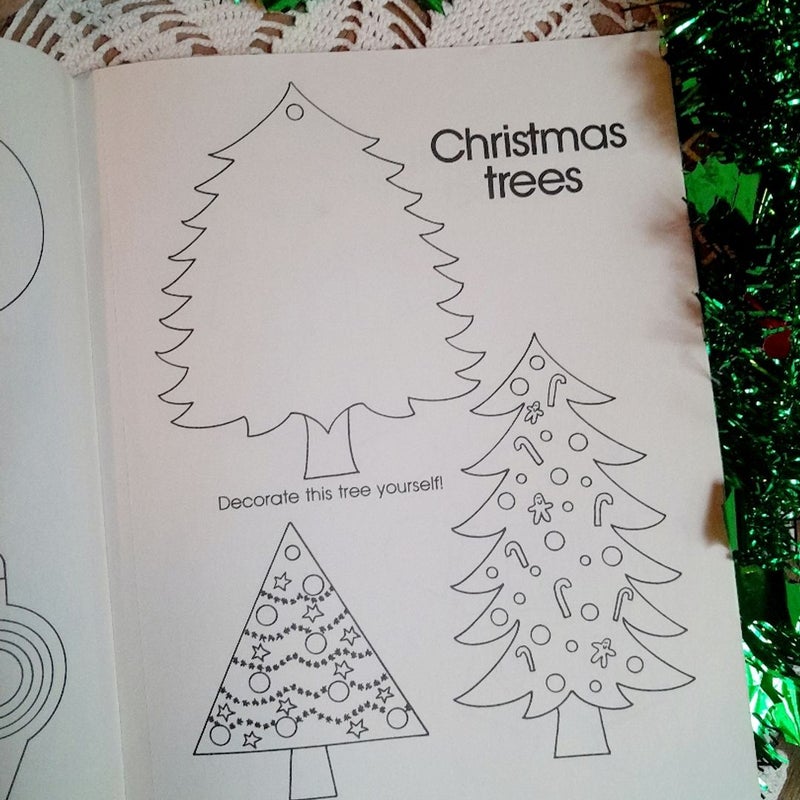 Make and Color Your Own Christmas Decorations