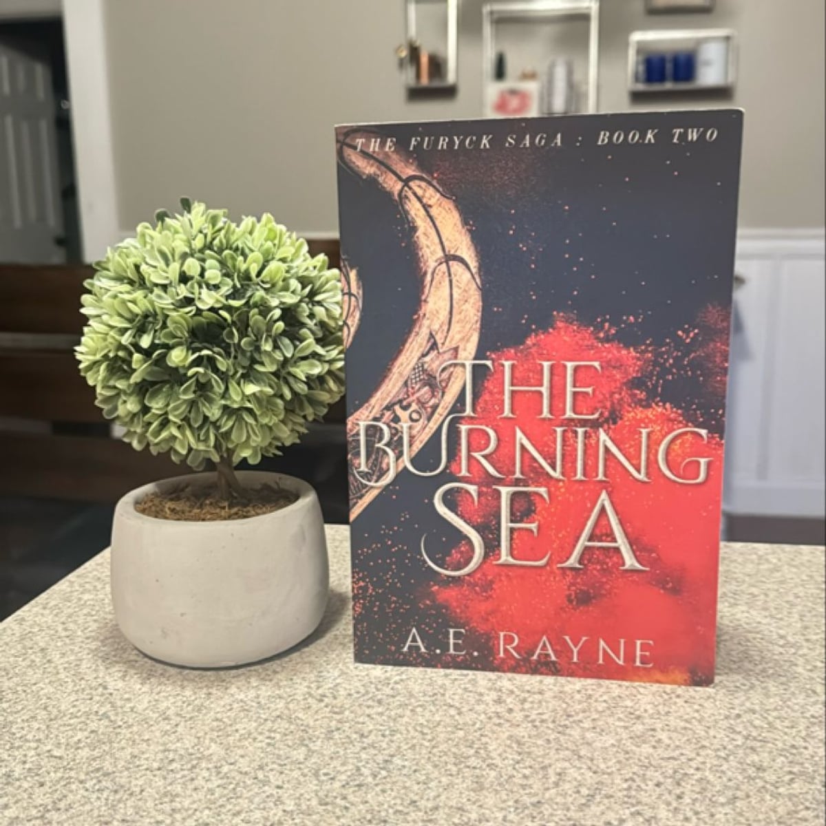 The Burning Sea by A. E. Rayne