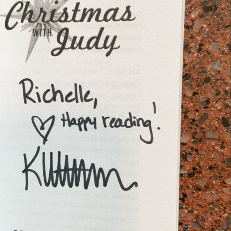 A Merry Christmas with Judy (Signed)