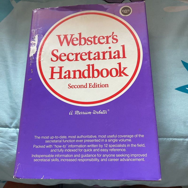 Merriam-Webster's Secretarial Handbook