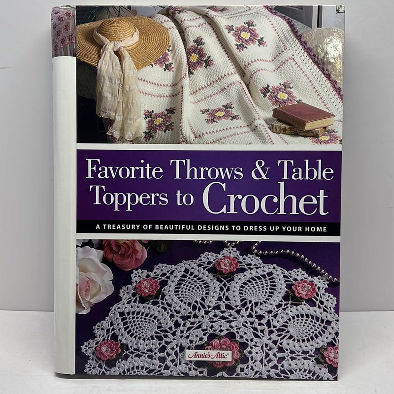 Favorite Throws and Table Toppers to Crochet