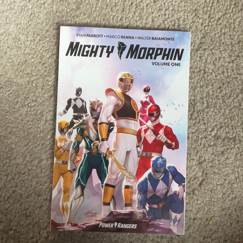 Mighty Morphin Power Rangers/Teenage Mutant Ninja Turtles - by Ryan Parrott  (Paperback)