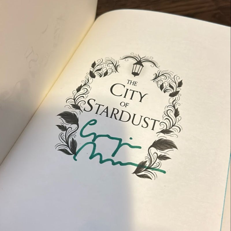 The City of Stardust SIGNED Waterstones