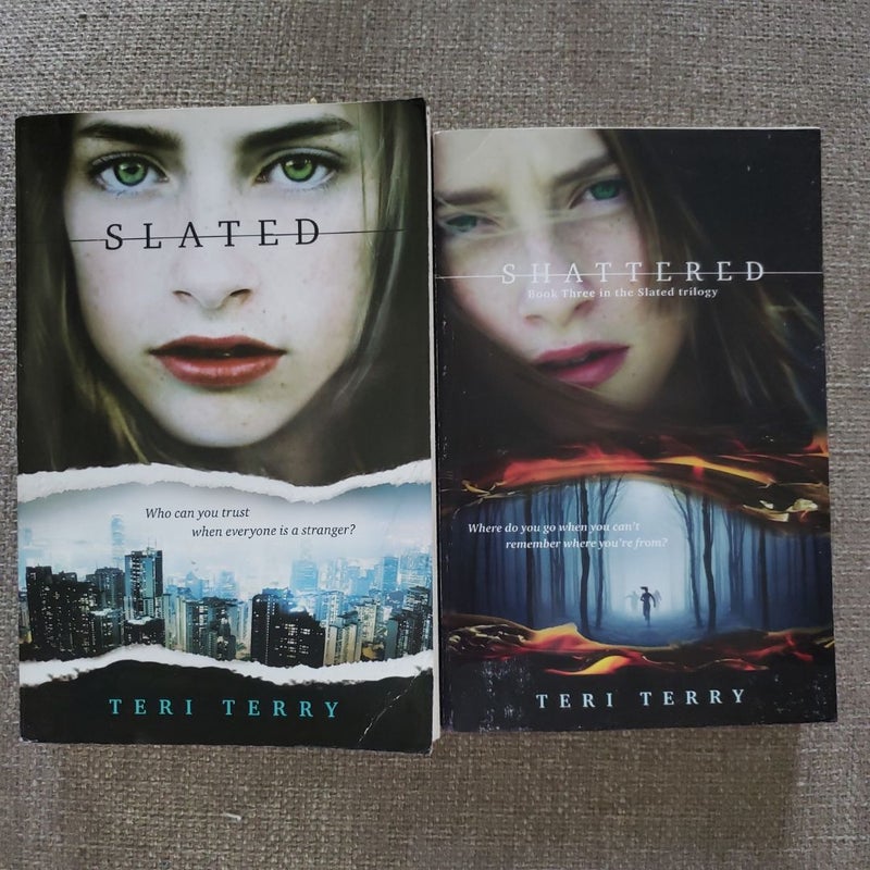 Slated series books 1 + 3