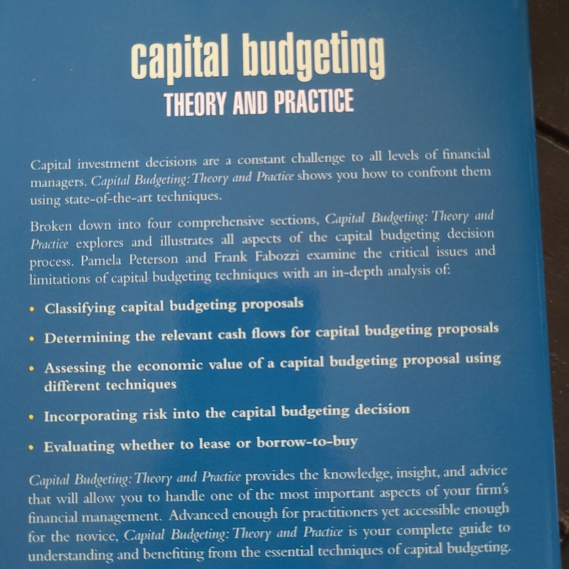 Capital Budgeting