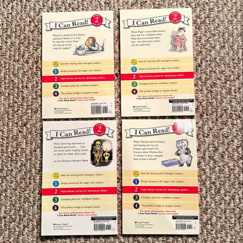 Lot/Bundle of 10 Level 2 “I can Read!” Books