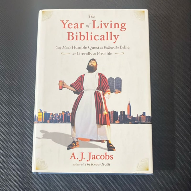 The Year of Living Biblically