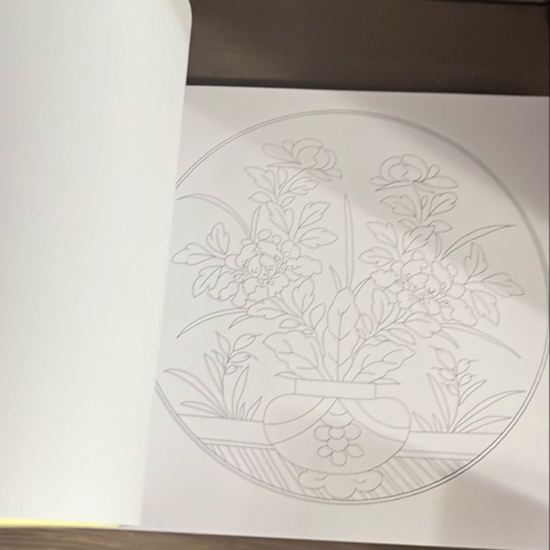 Touch of Asia Colouring Book