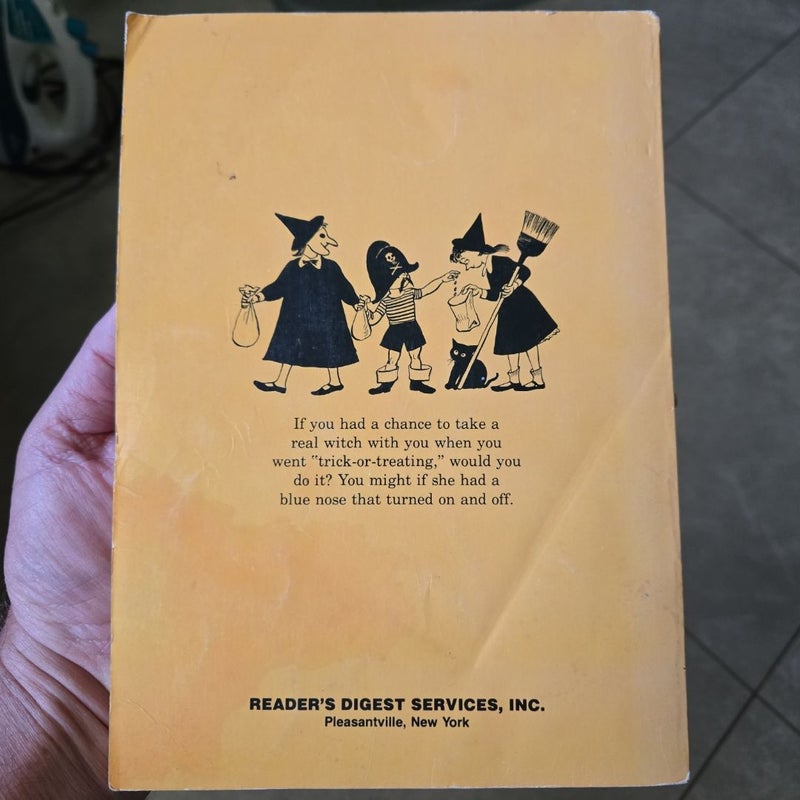 The Blue Nosed Witch paperback 1956 first printing cover has tear see photos 