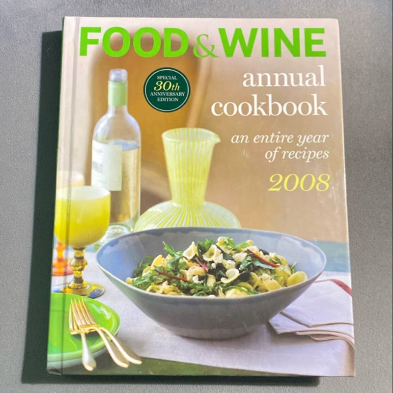 Food and Wine Annual Cookbook