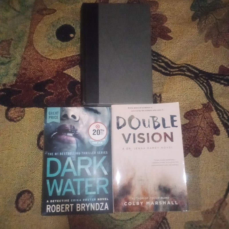 Mystery/Thriller bundle - Dark Water, Double Vision, and The Client