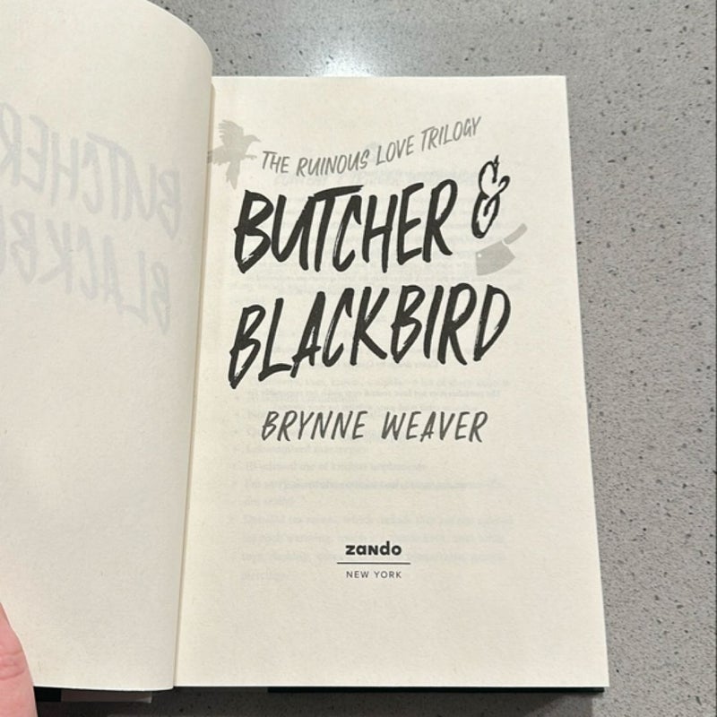 Butcher & Blackbird