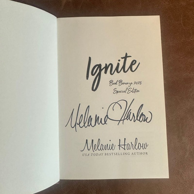 Ignite Signed Special Edition By Melanie Harlow