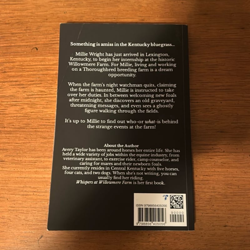 Whispers at Willowmere Farm: Millie Wright Mystery #1