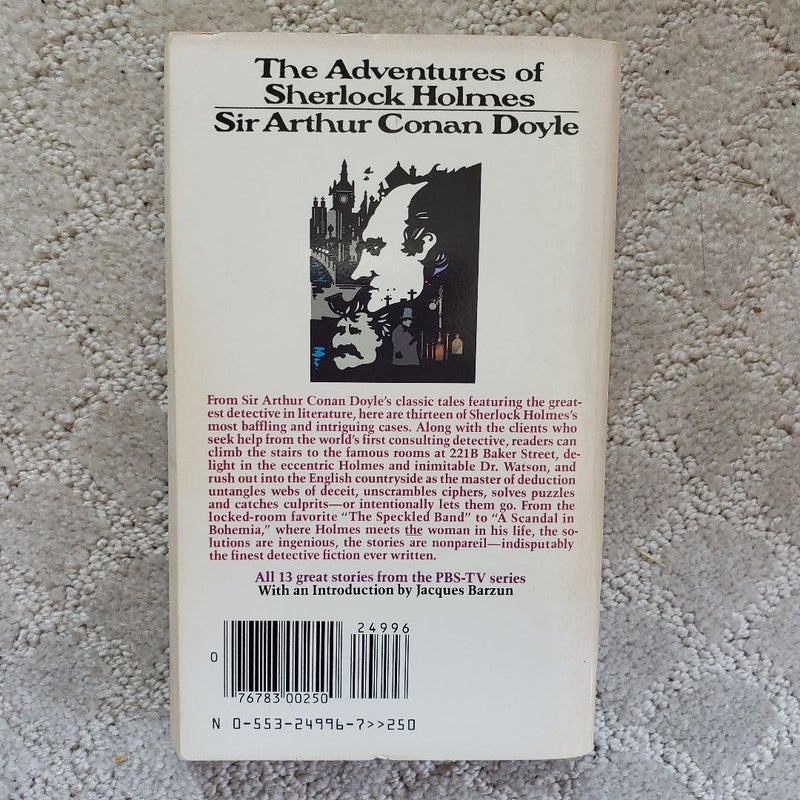 The Adventures of Sherlock Holmes (Bantam Books Edition, 1986)