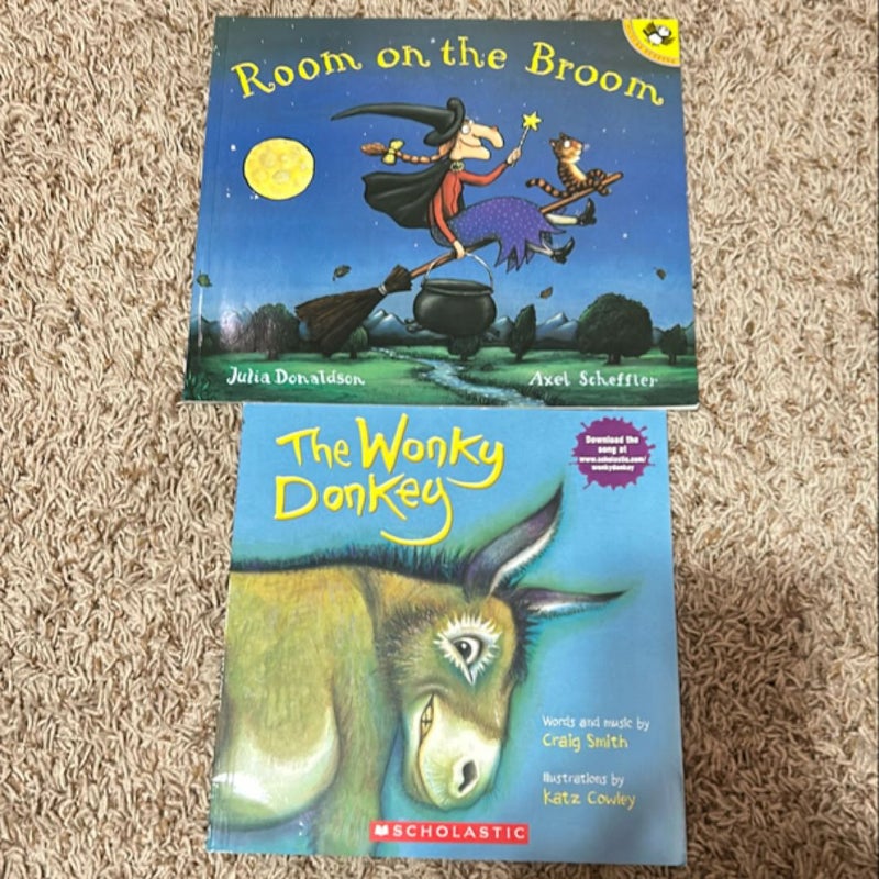 Room on the Broom & The Wonky Donkey Set