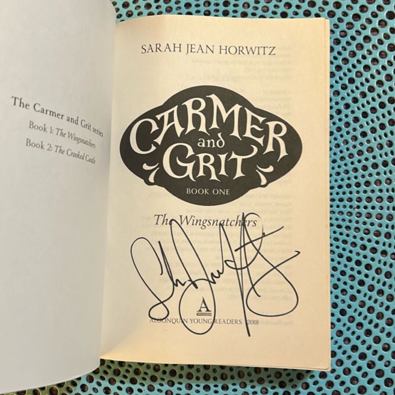 Carmer and Grit, Book One: the Wingsnatchers