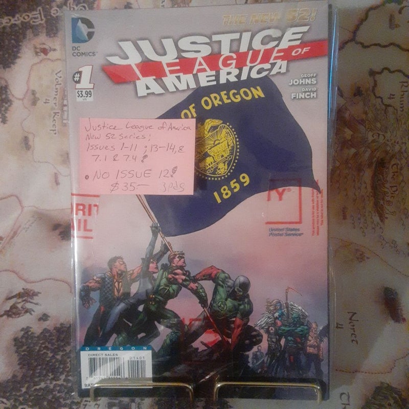 Justice League of America 2013 1-11,13,14